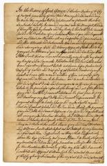 Probated will of Abraham Fincher, 1751