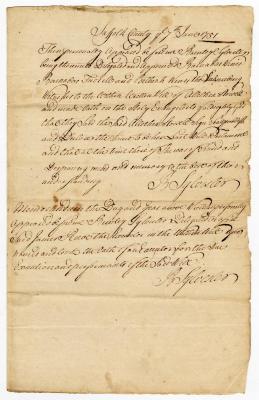 Probated will of Allethea Howell, 1751