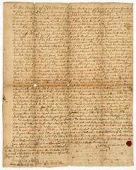 Probated will of Isaac Amberman, 1751