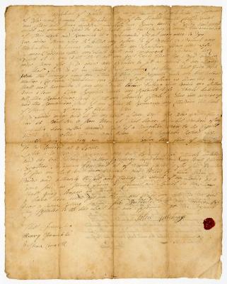 Probated will of John Hutchings, 1751