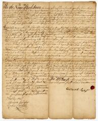 Probated will of Henry Brass, 1751