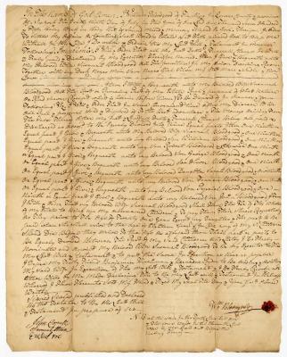 Probated will of William Bloodgood, 1751