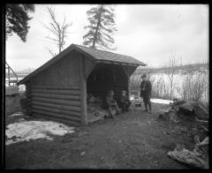 Mr. Houghton and Mr. Carpenter, Grampus Lake Whitney Preserve