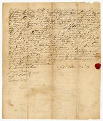 Probated will of Elnathan Topping, 1751