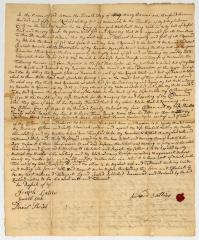Probated will of Richard Lating, 1751