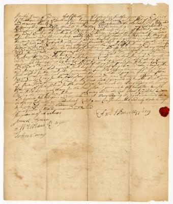 Probated will of Elnathan Topping, 1751