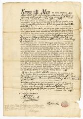 Probated will of Robert Miller, 1751