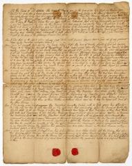 Probated will of Aaron Van Norstrandt, 1751