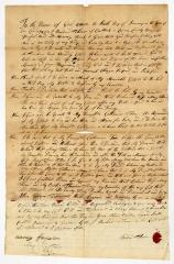 Probated will of Richard Thorne, 1751