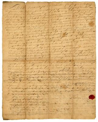 Probated will of John Titus, 1751