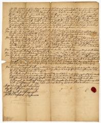 Probated will of Jacobus Debeavois, 1752