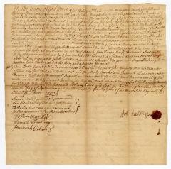 Probated will of Job Halsey, 1752