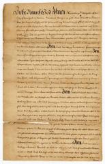 Probated will of Cornelius DePeyster, 1752