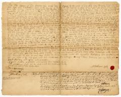 Probated will of Abraham Cole, 1752