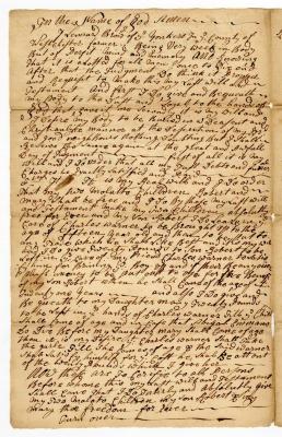 Probated will of Leonard Brown, 1752
