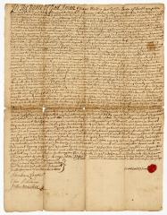 Probated will of Isaac Halsey Jr., 1752