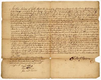 Probated will of Folkert Duryee, 1752