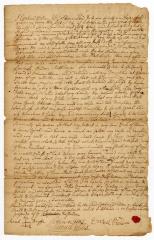 Probated will of Ezekiel Balden, 1752