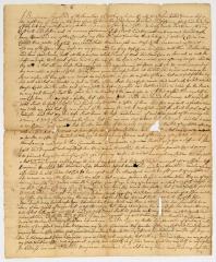 Probated will of Benjamin Haviland, 1751