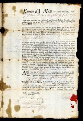 Probated will of William Wilson, 1751