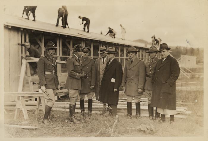 Forestry Administrators at Barnum Pond CCC Camp