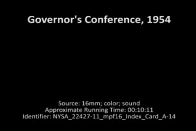 Governor's Conference, 1954