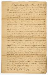 Probated will of Isabella Morris, 1752