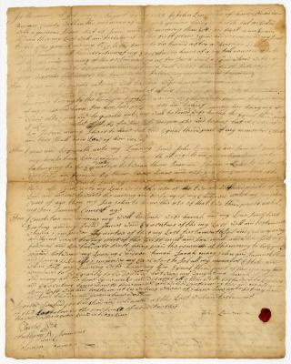 Probated will of John Lininton, 1752