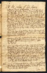 Probated will of Charles Duryee, 1753