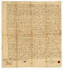 Probated will of Hendrick Hendrickson, 1753