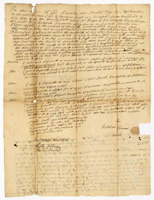 Probated will of Rebecah Furman, 1753