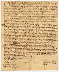 Probated will of Samuel Clarke, 1753