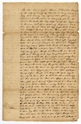 Probated will of Brandt Schuyler, 1752