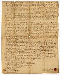 Probated will of Henry Scudder, 1752