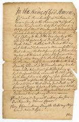 Probated will of Dinah Brinkerhoff, 1753