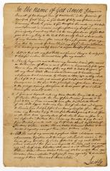 Probated will of Benjamin Barnet, 1753