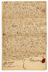 Probated will of Robert Moore, 1753