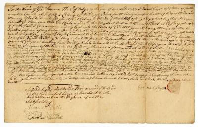 Probated will of Ezekiel Sayre, 1753