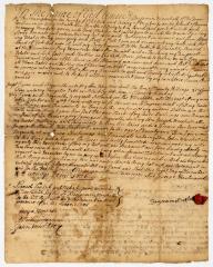 Probated will of Benjamin Marshall, 1753