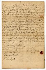 Probated will of William Miller, 1753