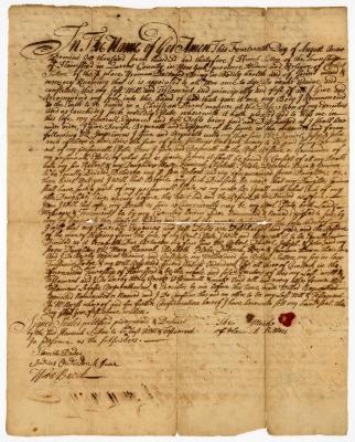 Probated will of Hannah Sutton, 1753