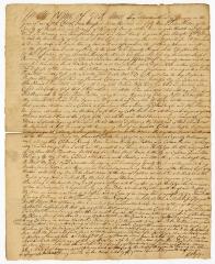 Probated will of Peter Poillon, 1753