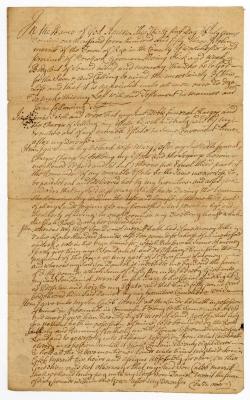 Probated will of John Merritt, 1753