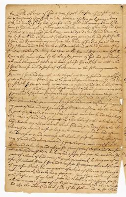 Probated will of Seth Parsons, 1753