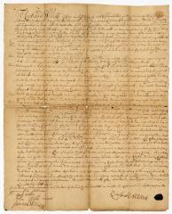 Probated will of Richard Willet, 1753