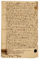Probated will of Thomas Bevans, 1754
