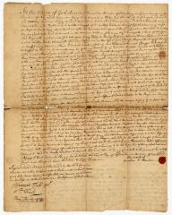 Probated will of Cornelius Marston, 1754