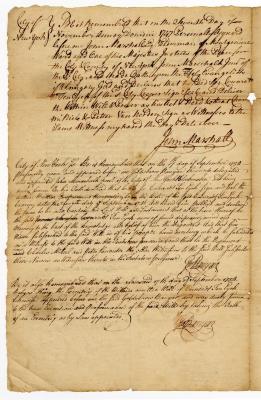 Probated will of Coenradt Ten Eyck, 1754