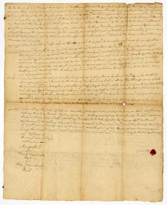Probated will of Isaac Jessup, 1754