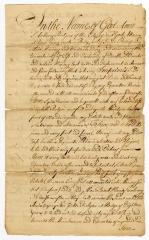 Probated will of Anthony Rutgers, 1754